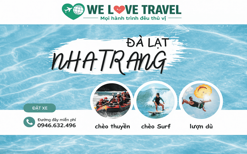 Thuê xe Đà Lạt đi Nha Trang - Sân bay Cam Ranh - Welovetravel