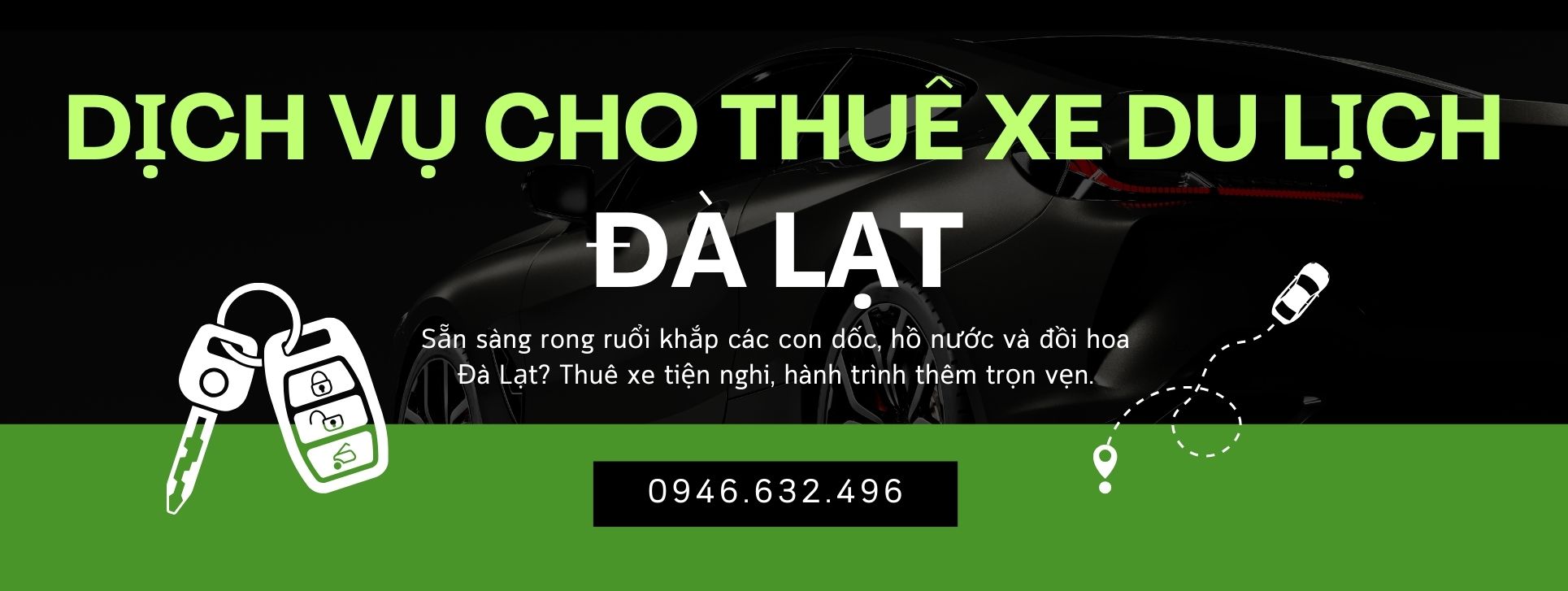 dịch vụ cho thuê xe du lịch Đà Lạt